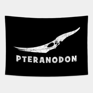 Pteranodon fossil skull Tapestry