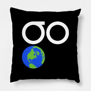 OmiseGo World Exchange Ethereum Cryptocurrency White Pillow