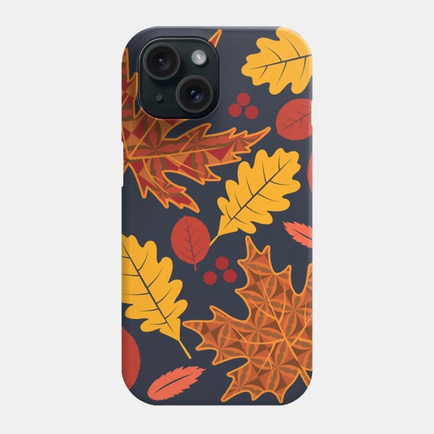 Fall leaves Phone Case by Nice Surprise