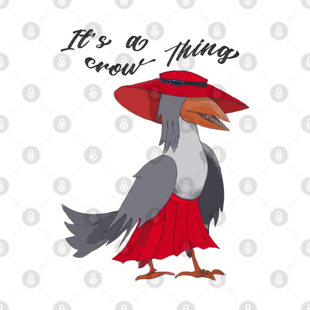 It's a crow thing; crow lover by Country Gal