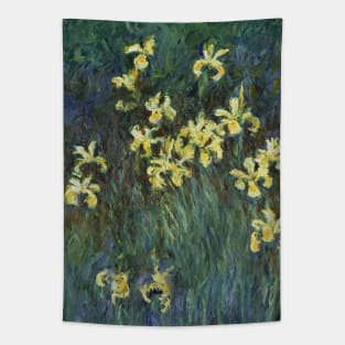 Yellow Irises by Claude Monet Tapestry