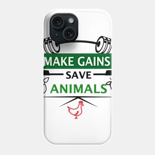 VEGAN GAINS - Online Exclusive Phone Case