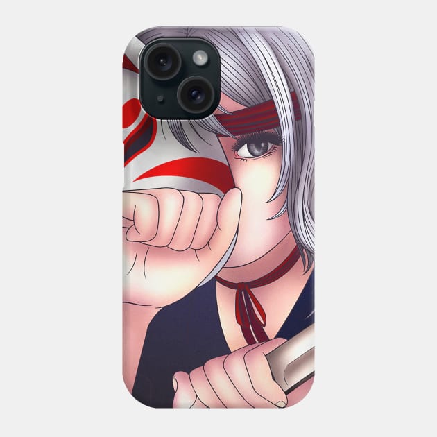 Kitsune Phone Case by Eve Shmeve