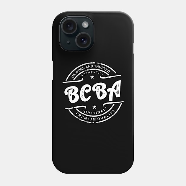 BCBA Board Certified Behavior Analyst Phone Case by emma2023