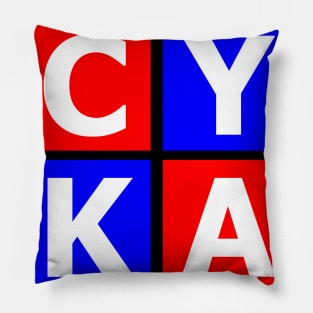 CYKA T Shirt Pillow