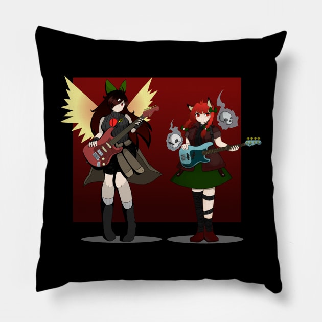 Rockin Duo Pillow by Kirisame's Atelier