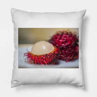 Rambutan in honolulu Pillow