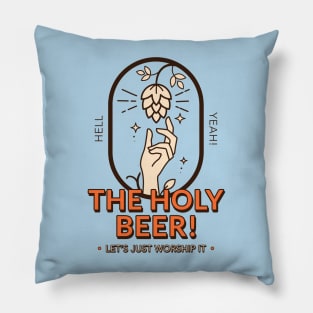 Craft Beer Lover Pillow