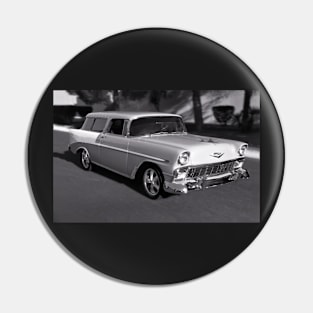 1956 Chevrolet Nomad B/W Pin