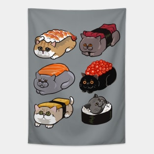 Sushi British Shorthair Cat Tapestry