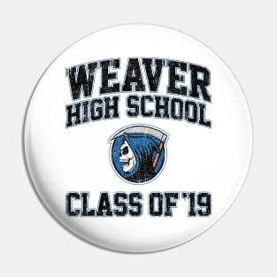 Weaver High School Class of 19 (Scream) Variant Pin