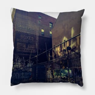 SoHo Graffiti Street Art Manhattan New York City Pillow