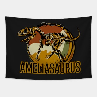 Ameliasaurus Amelia Dinosaur T-Rex Tapestry