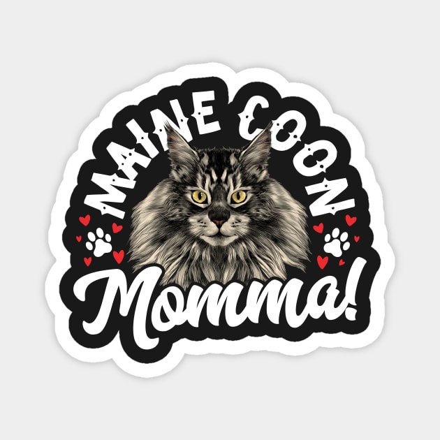 Maine Coon Momma! Magnet by thingsandthings