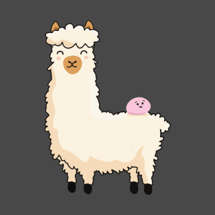 Mochi riding llama T-Shirt