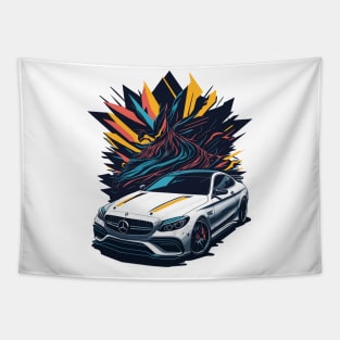 Mercedes AMG C63 - Car Classic Tapestry