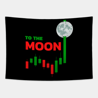 To the moon Tapestry