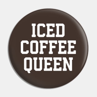 Iced Coffee Queen #4 Pin