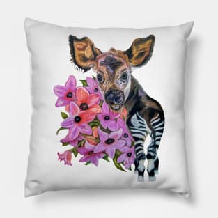 Baby Okapi Pillow