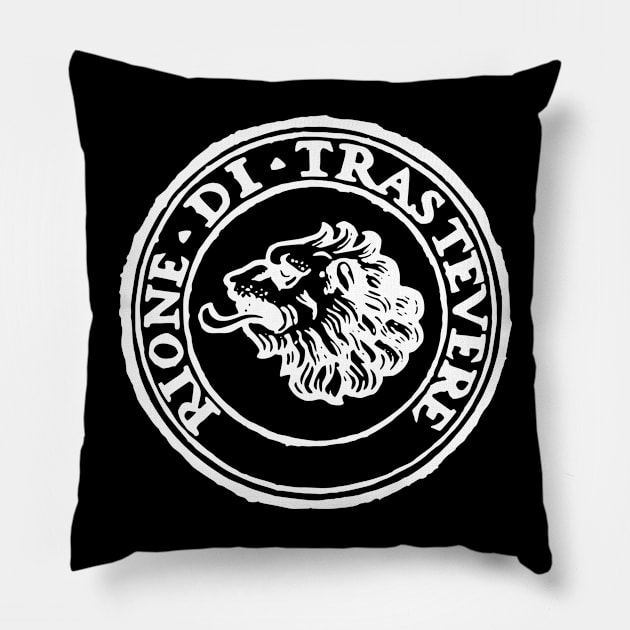 Rione Trastevere w-text Pillow by NextStop