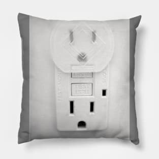 electric uh-oh Pillow