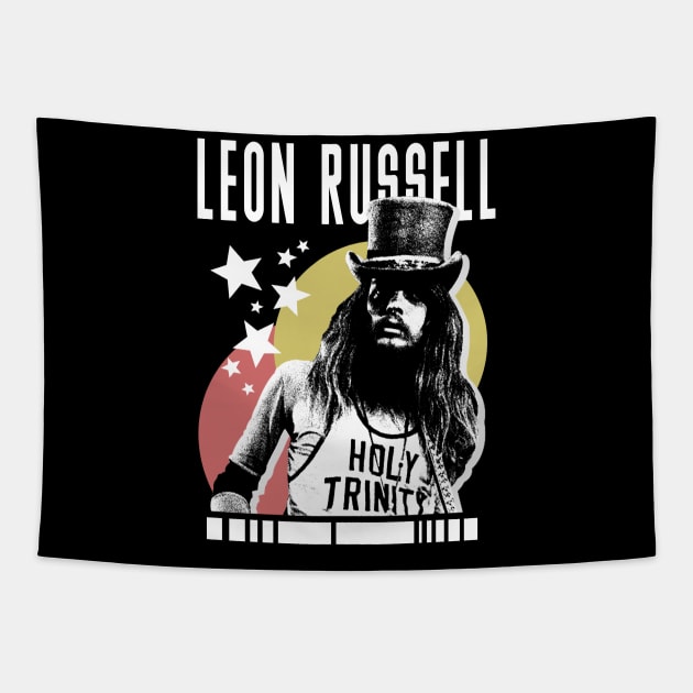 Leon-Russell Tapestry by harrison gilber