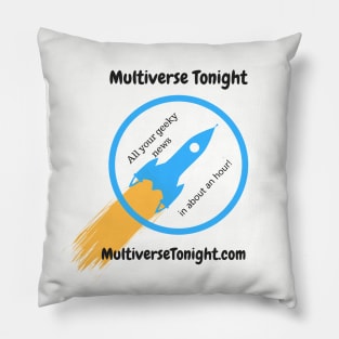 Multiverse Tonight Rocketship Pillow