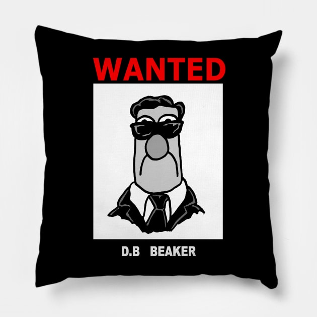 DB beaker (vers1) Pillow by Undeadredneck