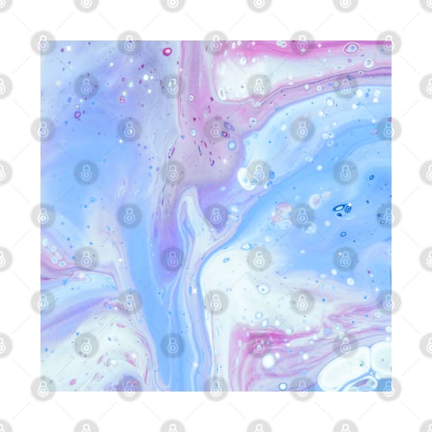 Pastel blue fluid abstract Pastel blue fluid abstract by Trippycollage