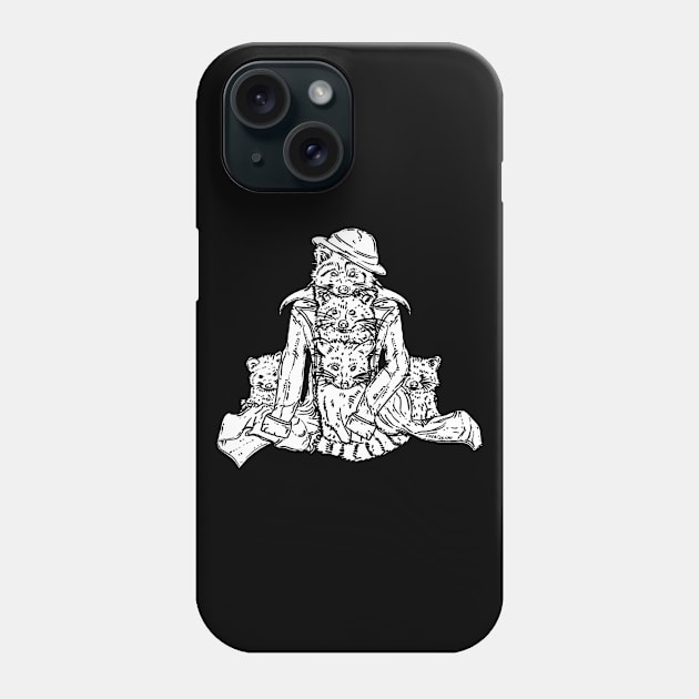 Coated -  - Inktober 19-27 Phone Case by DVerissimo
