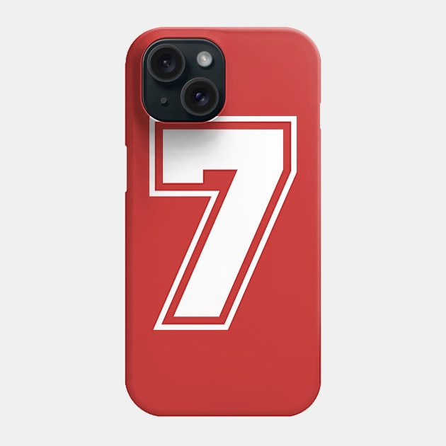 seven Phone Case by designseventy