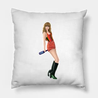 anti hero taylor Pillow