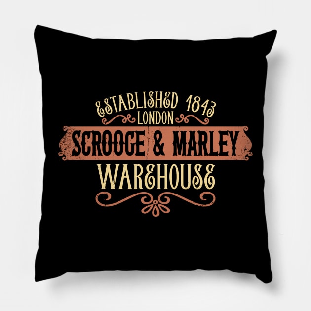 Scrooge Business Color Pillow by nickbeta