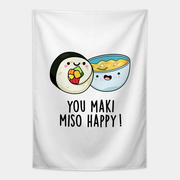 You Maki Miso Happy Kawaii Gift for Sushi Lovers Art Print