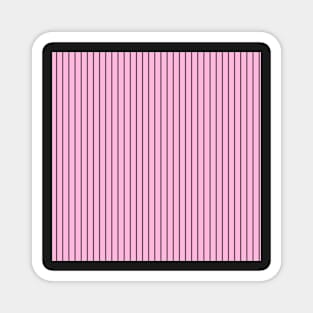 y2k 2000s 00s 90s vintage retro black and pink retro stripes Magnet