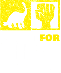 Fight For Dinosaur Rights Magnet