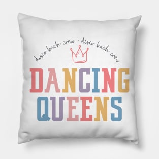 Disco bachelorette - 90s disco bride Pillow