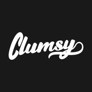 Cute Clumsy Graphic Design T-Shirt