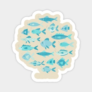 Fish school Magnet