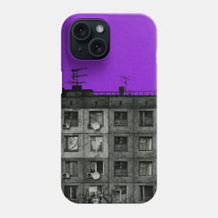 POST-SOVIET PANELKA // Typical russian panel houses Phone Case