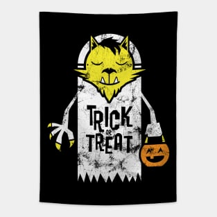 Wereghost Halloween 2020 Werewolf Ghost Trick or Treat October Spooky Goth Tapestry