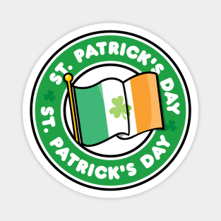 St Patrick's Day Irish Flag Magnet