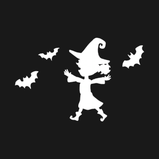 Witch And Her Bats T-Shirt