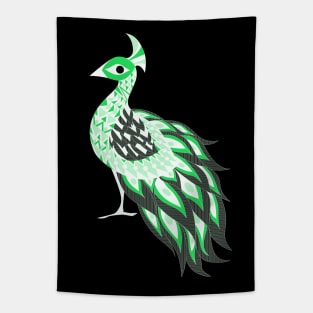 eco phoenix peacock rising ecopop Tapestry