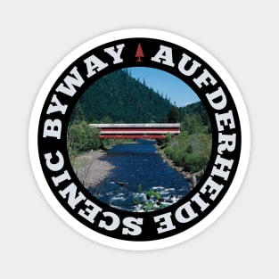 Aufderheide Scenic Byway circle Magnet