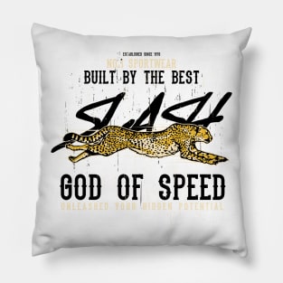 Cheetah - God Of Speed - Big Cat Pillow