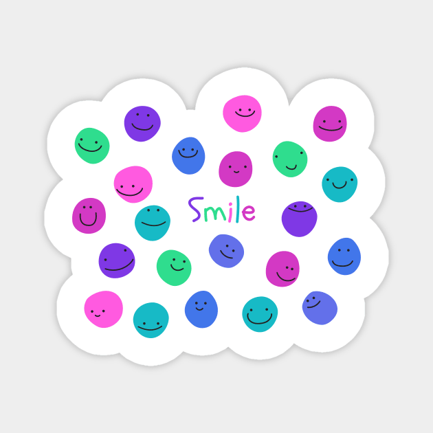 Smile Magnet by SanjStudio