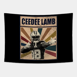 Dallas Cowboys Ceedee Lamb Tapestry