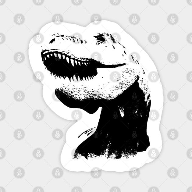 tyrannosaurus rex, Trex Magnet by hottehue