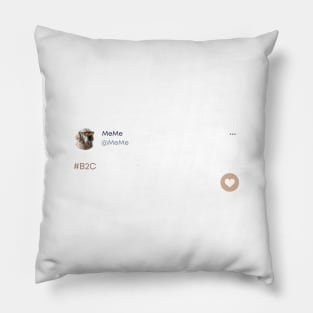 B2C tweet Pillow